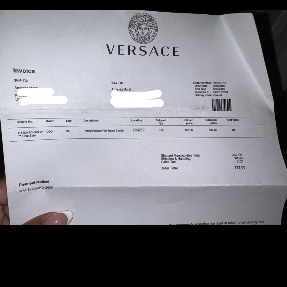 Versace Bright Yellow Medusa Sandals - Picture 4 of 4